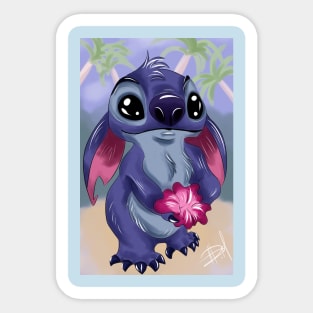 Aloha Stitch Sticker